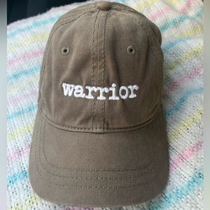 Warrior Baseball cap.